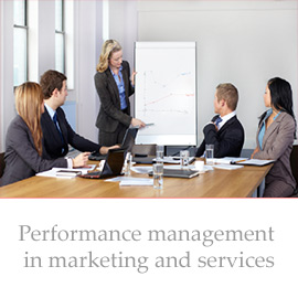 Performance management in marketing and services